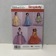 Simplicity 1303 Size 3-6 Toddler&#39;s Costumes Princess Fairy - £10.10 GBP