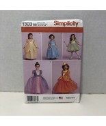 Simplicity 1303 Size 3-6 Toddler&#39;s Costumes Princess Fairy - £10.30 GBP
