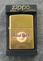 Hard Rock Cafe AMSTERDAM, Netherlands Zippo Lighter 1998 - $39.20