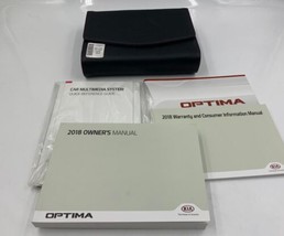 2018 Kia Optima Owners Manual Handbook Set with Case OEM J03B04006 - £13.44 GBP