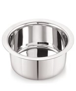 Stainless Steel 10 22G Flat Bottom Tope, 1100 ml, Silver - $28.60