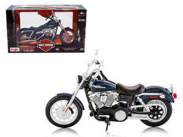 2006 Harley Davidson FXDBI Dyna Street Bob Bike Motorcycle Model 1/12 Maisto - $31.01