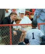 DONALD TRUMP STEINBRENNER BILLY MARTIN DON JR 8X10 PHOTO NY YANKEES BASE... - $4.94