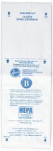 Hoover Paper Bag, Type B Hepa Bulk White Cloth - $17.15