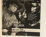 Garth Brooks The Hits TV Guide Print Ad Live From Texas Stadium TPA7 - £4.66 GBP