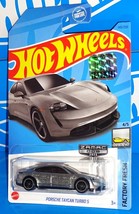 Hot Wheels 2023 Factory Set Walmart ZAMAC Porsche Taycan Turbo S - £9.40 GBP