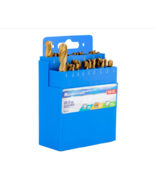 Mastercraft Titanium Twist Drill Bit Set | 100-Piece Coated High Speed S... - $272.68 MXN