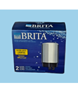 BRITA Faucet Replacement Filter Pack 2-Chrome Remove 99% of Lead #FR-200 - £13.41 GBP