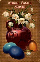 Easter Postcard International Art Publishing &quot;Welcome Easter Morning&quot; Bkc - £3.95 GBP