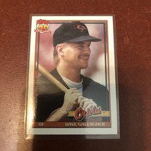 1991 topps 40 years of baseball Dave Gallagher #349 Orioles  - £1.36 GBP