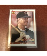1991 topps 40 years of baseball Dave Gallagher #349 Orioles  - $1.75