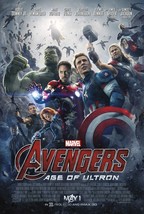 2015 Marvel The Avengers Age Of Ultron Poster 11X17 Iron Man Captain America  - £9.15 GBP