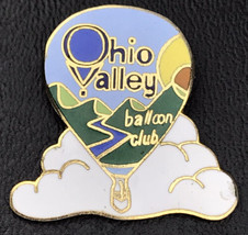 Ohio Valley Balloon Club Pin Vintage Hot Air Ballooning Aviation - $11.95