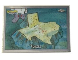 2025 Topps Chrome SpongeBob 25th Anniversary – Texas #124 Near Mint or B... - $7.91
