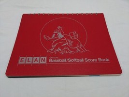Vintage Elan Official Baseball Softball Score Book - £35.55 GBP