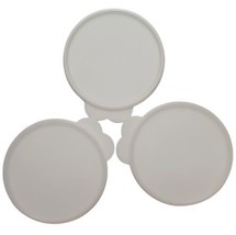 Tupperware Sheer Clear Replacement Lid Butterfly Tab Round 2541A-2 Cereal 6&quot; - £10.05 GBP