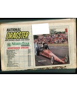 NATIONAL DRAGSTER-SEPT 5 1986-NHRA-NORTHSTAR NATIONALS SPORTSMAN SPECIAL VG - £25.20 GBP