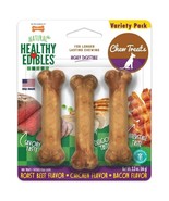 Nylabone Healthy Edibles Chews Bone Variety Pack Petite - 4 Packs of 3 T... - $265.33 MXN