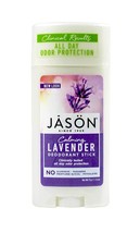 JASON Calming Lavender Deodorant Stick, 2.5 Ounce Sticks (Pack of 3) - £33.66 GBP