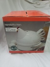 Mavericks Henrietta Hen Egg Cooker Hard or Soft Boiled Chirps When Cooke... - £19.41 GBP