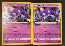 Pokémon TCG Sableye 2x Prize Pack Series 3 070/196 Play Stamped NM Cosmos Holo - £6.13 GBP