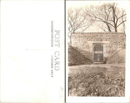 USA Ohio North Bend President Harrison&#39;s Tomb Burial Place RPPC Antique Postcard - £30.22 GBP