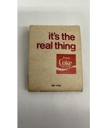 Vinatge Enjoy Coca Cola Matches 1960s - $15.22 CAD