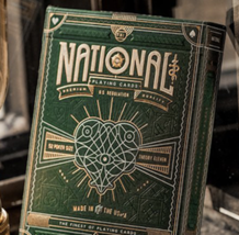 Green National Playing Cards By Theory 11 - $13.85