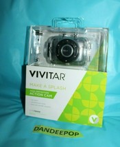 Vivitar HD High Definition DVR-783 HD Action Camera in Waterproof Case 5MP - £43.50 GBP