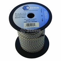 146-068 Stens Premium Quality 100&#39; Solid Braid Starter Rope #6 3/16&quot; Rotary 9345 - £23.94 GBP