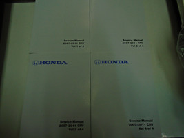 2007 2008 2009 2010 2011 Honda CR-V CRV Service Shop Repair Manual Set W... - £212.30 GBP