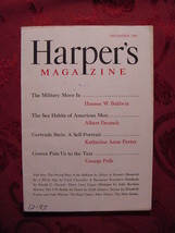 Harper&#39;s December 1947 Gertrude Stein John Watson Katherine Anne Porter - £8.63 GBP
