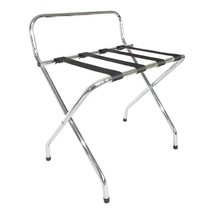High Back Metal Folding Luggage Rack - $134.99