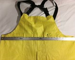 NWOT ON GUARD BRIGHT YELLOW XLARGE RAIN SUIT OVERALLS BIB ADJUSTABLE SUS... - £15.48 GBP