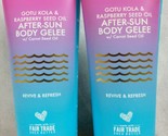 2 Shea Moisture Gotu Kola &amp; Raspberry Seed Oil After Sun Body Gelee  8 Oz.  - £21.93 GBP