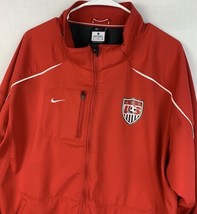 Nike USA National Team US Soccer Track Jacket Red Swoosh Men&#39;s XL - £39.95 GBP