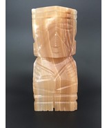 Large Carved Onyx Stone Aztec Mayan Inca Tiki Figure Sculpture Totem Sta... - £99.62 GBP