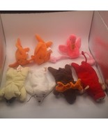 Lot of 7 Used TY Beanie Babies ~ Mix of Animals ~ No Heart Tags! McDonal... - $252.51 MXN