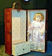 12 inch Porcelain Doll with her Own Closet AA-191991  Collectible - £79.09 GBP