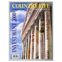 Country Life Magazine January 20 2000 mbox241 Investment 2000 - £3.85 GBP