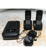 Lot of 2 Power Tested Only NEC DTL-8R-1 Cordless Phones and Base AS-IS - $148.50