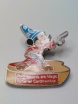 Disney The Rewards are Magic Charter Cardmember Vintage Enamel Pin Offic... - $24.55