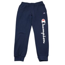 Champion Pants Womens L Blue Jogger Elastic Waist Pocket Activewear Pull On - $25.72