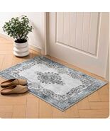Area Rug - Navy Boho Rugs for Living Room Istana 2x3  - Foldable Small - $16.00