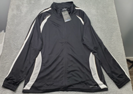 Stormtech Performance Track Jacket Mens 2XL Black Dry Tech Long Sleeve F... - $19.87