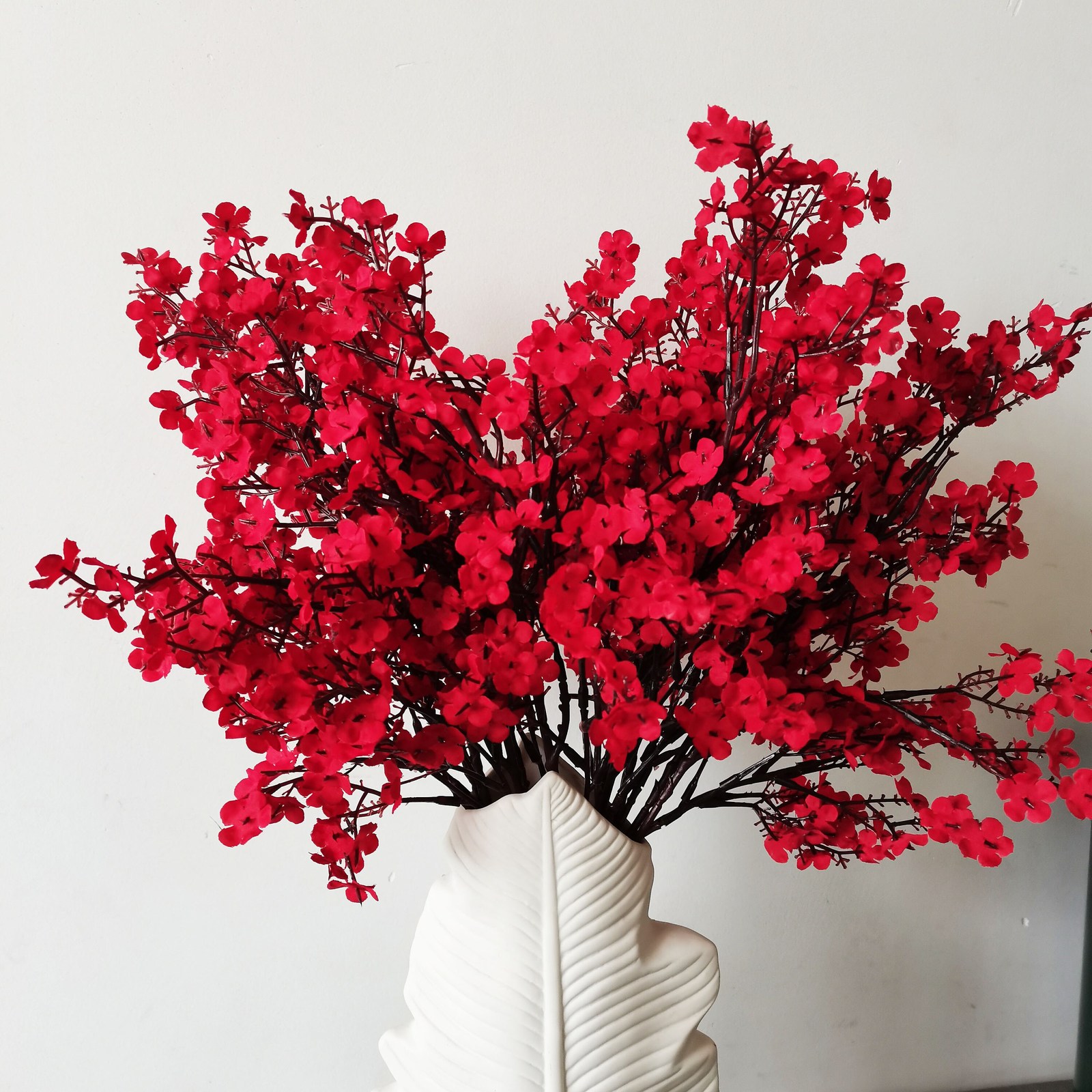 20&quot; Gypsophila artificial silk flower plum blossom Centerpiece Artificia... - $2.99