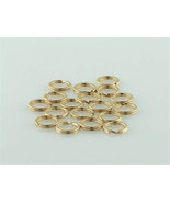 6mm Gold-Filled Split Rings (10) Great for Charms! - $7.92