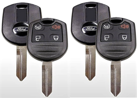 X2 Ford Remote Key 4 Button with Remote Start 80 Bit Chip A+ Quality USA... - $51.43