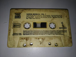 An item in the Music category: Boom 9 Vol 1 HEROES DEL SILENCIO Depeche Mode Cinta Tape Cassette 1993 sin Box