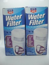 2 x Rite Aid Water Filter Cartridge (can be used with Brita) - $12.86